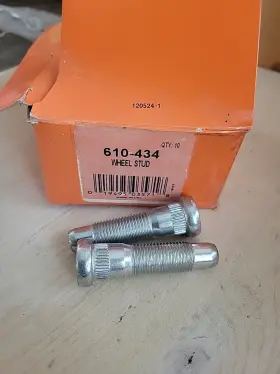 610-434 Dorman 9 Wheel Lugs Studs Box Of New Lug Stud