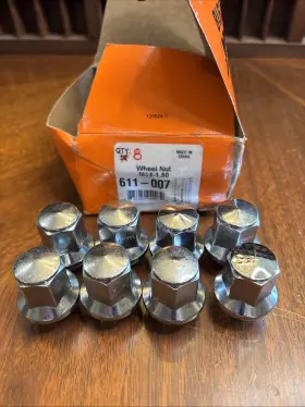 611-007 Dorman Wheel Lug Nut Fits Ford Lincoln