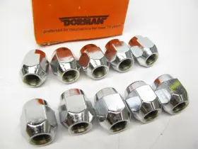 611-077-10 Dorman 611-077 Wheel Lug Nuts M12-1.50 Acorn - 21mm Hex 27mm Length 10 Pack
