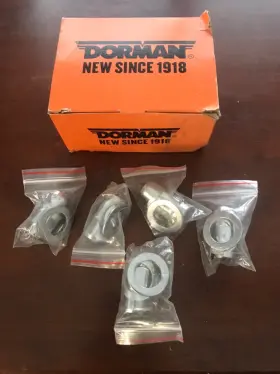 M12-1.5 Dorman 611-137 5 New Isuzu Wheel Lug Nuts Cap