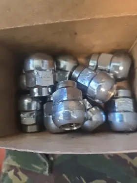 611-201wm Dorman Wheel Nut Silver Chrome M12-1.75 Box Of 10