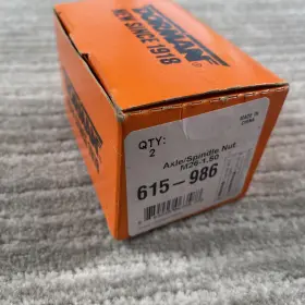 M26-1.50 Dorman 615-986 Axle Spindle Nut Set Steel 2 Pack Silver New Auto