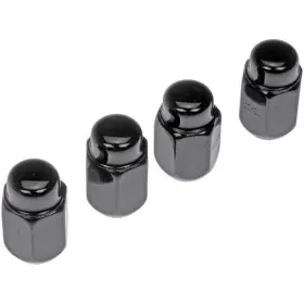 711-211 Dorman Wheel Nut Black Chrome Acorn 2 Pc 1/2 20