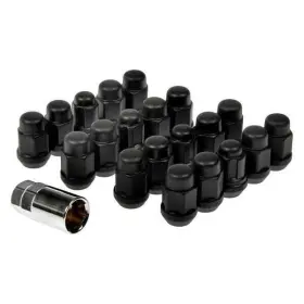 711-335c Dorman For Chevy Camaro 82-02 Matte Black Cone Seat Bulge Lug Wheel Installation Kit