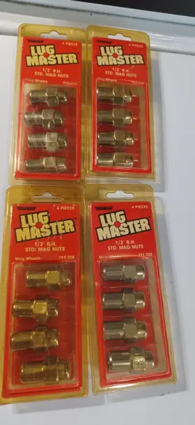 711-208 Dorman 711208 4 Pak-dorman-std. Mag Lug Nut 1/2 Inch Rh