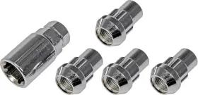 712-228 Dorman Wheel Nut Lock Chrome Acorn Set 1/2-20 Compatible With