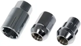 713-275 Dorman Chrome Acorn Wheel Nut Lock Set