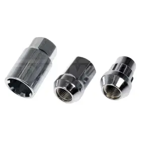 713-475 Dorman Chrome Cone Seat Acorn Lug Wheel Installation Kit