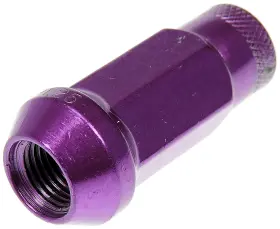 713-485j Dorman Purple Open End Knurled Wheel Nuts For 17 Nissan Rogue Titan