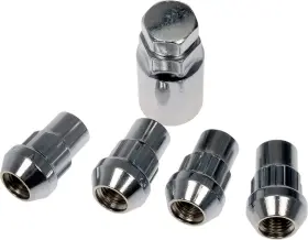 M12-1.50 Dorman 889245536938 712-328 Wheel Nut Lock Chrome Acorn Set Compatible With Select M
