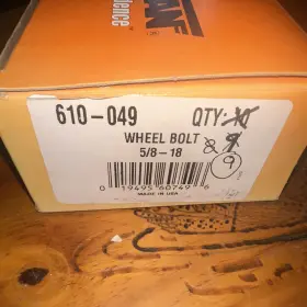 610-049 Dorman/autograde Wheel Lug Stud Lot Of 9