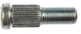 610-106.1 Dorman/autograde 1/2-20 Serrated Wheel Stud - .620 Inch Knurl 1-13/16 Length