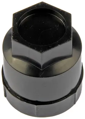 611-605.1 Dorman/autograde Black Wheel Nut Cover M24-2.0 Hex 19mm