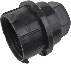 611-634.1 Dorman/autograde Lt. Black Metallic Plastic Wheel Nut Cover M24-2.0 Mod Hex 19m