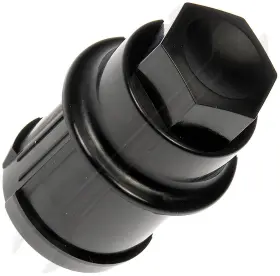 611-948.1 Dorman/autograde M27-2.0 Black Wheel Nut Cover - Threaded Type