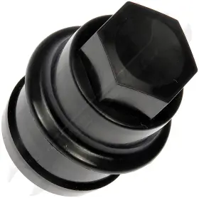 611-949.1 Dorman/autograde M27-2.0 Black Wheel Nut Cover - Threaded Type