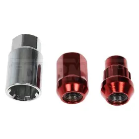 713-275e Dorman/autograde - Red Cone Compatible With/replacement For Seat Acorn Lug Wheel
