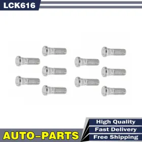 Geal6k250901cop2377a Dorman Fits Honda Acura Serrated Wheel Stud Bolt M12 1.5 X 36mm Set Box Of 10 L6