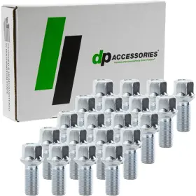 Dauv8q01f-sz Dpaccessories Dauv8q01f-sz/1 Silver Lug Bolts 1990-1994 Audi V8 Quattro Factory Wheels