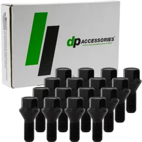 Dfi50e03f-bz Dpaccessories Dfi50e03f-bz/1 Black Lug Bolts 2024-2025 Fiat 500e Factory Wheels