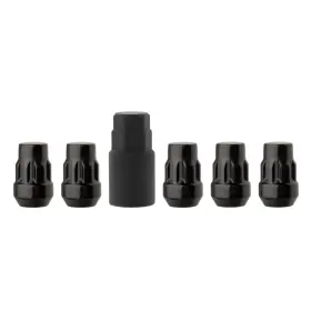 Dfobro04f-bk Dpaccessories Dfobro04f-bk/lk1 Black Wheel Locks Compatible With 1987-1991 Ford Bronco Factory Rims