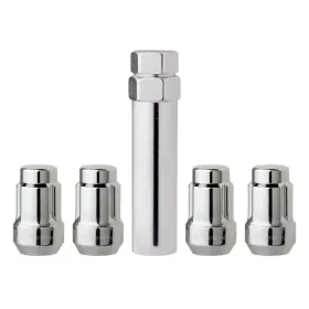 Dgotra01a-ch Dpaccessories Dgotra01a-ch/lk1 Chrome Wheel Locks Compatible With 1989-1997 Geo Tracker Aftermarket Rims