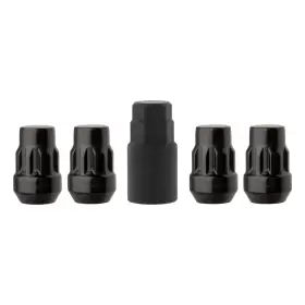Dvo24002f-bk Dpaccessories Dvo24002f-bk/lk1 Black Wheel Locks Compatible With 1990-1993 Volvo 240 Factory Rims