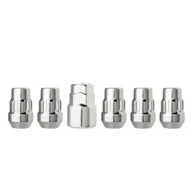 Lcb3l6hc-ch04lk5 Dpaccessories Chrome Wheel Locks 12x1.5 Closed End Bulge Acorn 19mm And 13/16 Inch Locking Lug Nuts