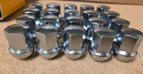 Los2b3hc-ch04020 Dpaccessories Chrome 9/16-18 Lug Nuts For Aftermarket Wheels - Open End Spline Set Of 20