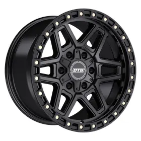 602sb-2090912 Dropstars 602sb Wheels 20x9 -12 5x139.7 78.1 Black Rims Set Of 4