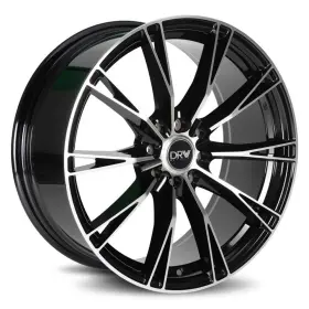 D23-177510h1083873bmf Drw Wheels D23 17x7.5 38 5x108 73.1 Black Rims Set Of 4