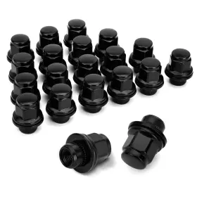 8n015p-20 Dynofit 12mmx1.5 Wheel Lug Nuts 1.46 Inch 37mm Length 13/16 21mm Hex Oem 20x