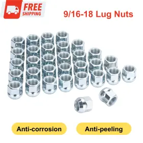 8n029c Dynofit 9/16-18 Open End Lug Nuts Set Dodge Ram 1500 2500 3500 2002-2011 32pcs