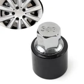 Earthoee 550745926924 Locking Wheel Bolts Nut Key Anti-theft Screw Tool For Mercedes Metal 303