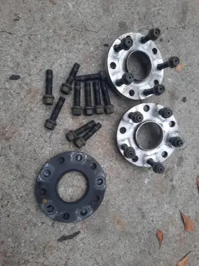 M12x1.25 Eccp 101153 20pc To M12x1.5 Extended Wheel Lug Bolts Conversation. Spacers Include
