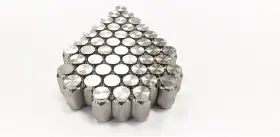 Sslugs-50 Ecustomhitch 50-pack 1/2 Inch Solid 304 Stainless Steel Lug Nuts For Trailer Wheels 1/2-20 Thread