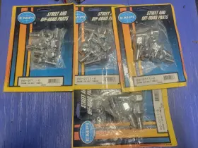 0097110 Empi Chrome Lug Bolts Set 1 17 Lugs P#0097110 12x1.5 Bulge Acorn 27mm Thl