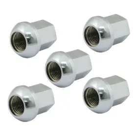 70-2867-0 Empi 70-2867 Aluminum Lug Nuts Chrome 14mm X 1.5x1-1/4 Set 5 Fits Bug/porsche
