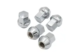 70-2870-0 Empi 70-2870 Chrome Lug Nuts 60 Degree Seat 12mm With 19mm Hex 5 Pack