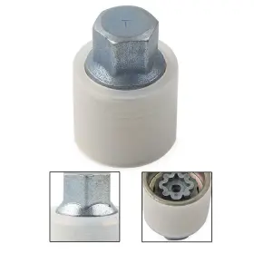 Enen-tradingusa 612050882101 1pc New Locking Wheel Nut Key Bolt Letter T Chrome-molybdenum Steel For Audi Us