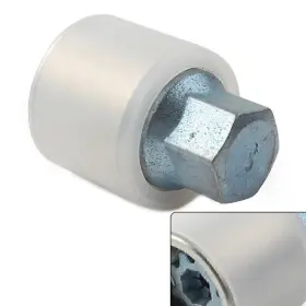 Eparts 550736184593 1 Pcs New Locking Wheel Nut Key Bolt Letter J For Audi Chrome-molybdenum Steel