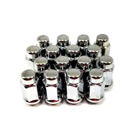 1956lhd Excalibur Wheel Accessories 16x Lug Nuts 12x1.25 Acorn Conical Bulge Chrome 3/4 Inch Hex Drive 1.75 Long