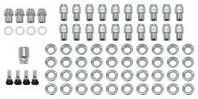 Wk26 Excalibur Wheel Accessories 1/2 Inch -20 Cragar Ss Mag Lug Nut Set
