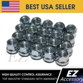1114 Ezaccessory Lug Nuts Bulge Acorn Open End Lugs Nut 100 Pcs 14x2