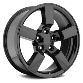 50090083502 Factory Reproductions Fr 50 Wheels 20x9 8 5x135 87 Black Rims Set Of 4