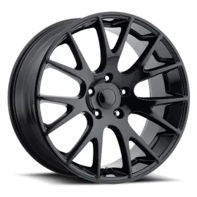 70210255502 Factory Reproductions Wheels Fr 70 - Ram Truck Hellcat Replica Wheel 22x10 5x5.5 Et25.4 77.8cb Gloss Black