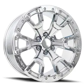 99090206501 Factory Reproductions Wheels Fr 99 - Ford Bronco Raptor Replica Wheel 20x9 6x5.5 Et20 93.1cb Chrome