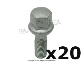 15997 Febi Bilstein For Mercedes R107 W114 W116 Wheel Lug Bolt Set Of 20 Warranty