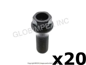 26744 Febi Bilstein Bmw/mini 2006-2022 Lug Bolt -black 14 X 1.25 Mm 20 Warranty