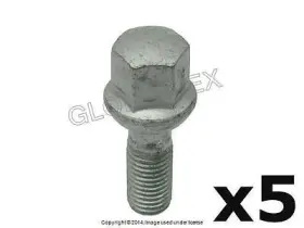 4545 Febi Bilstein Mercedes R107 W114 W116 Wheel Lug Bolt 5 For Alloy 12 X 52 1.5 Mm